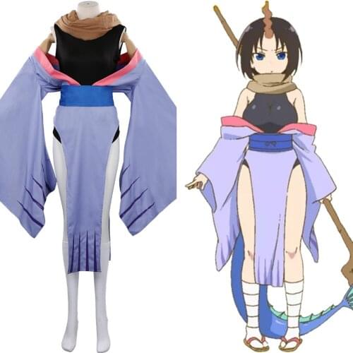 Miss Kobayashi‘s Dragon Maid Elma Cosplay Costume Outfits Halloween Carnival Suit