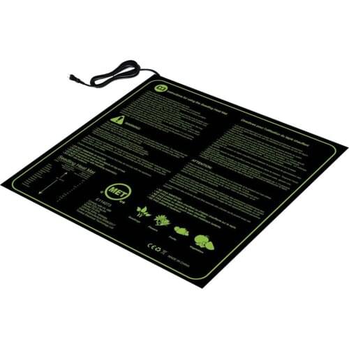 Seedling Heating Mat 50x25cm Waterproof Plant Seed Germination Propagation Clone Starter Pad 110V/220V Garden Supplie