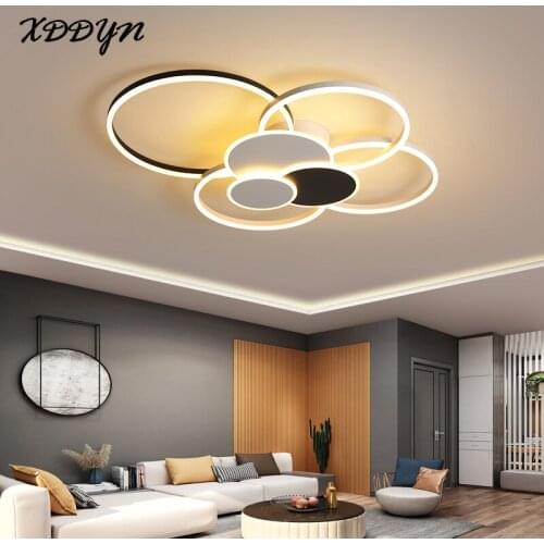 Creative circle ring Ceiling light for living room dining room bedroom modern ceiling lamp LED home decor lighting fixtures
