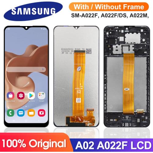 Original LCD for Samsung Galaxy A02 LCD Display Touch Screen Digitizer For Samsung SM-A022 A022M A022FN/DS A022F/DS A022G