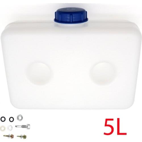 5L Plastic Air Parking Heater Fuel Tank 2 Hole Gasoline Oil Storge for Eberspacher Truck Caravan Fuel Oil Gasoline Tank