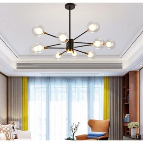 European style modern minimalist chandelier living room lamp simple European villa atmosphere dining room lamp luxury bedroom