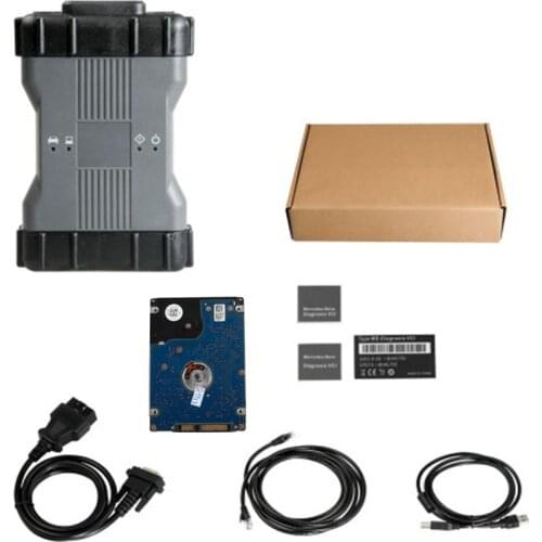 Star MB Multiplexer C6 Doip Wifi OBD2 Diagnostic Scanner with V2020.12 HDD for Cars Doip VCI C6