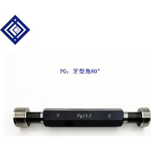 Pipe Thread Plug Gauge PG Thread Gauge PG7 PG9 PG11 PG13.5 PG16 Plug Gauge Both Ends Are Thread