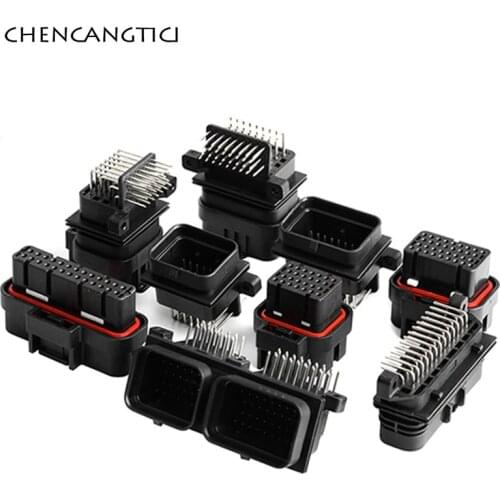 1 Set 26 34 60 Pin Way Female Male TE AMP Tyco SUPERSEAL 1.0 MM Waterproof Auto Oil Gas Connector Plug 3-1437290-7 4-1437290-0