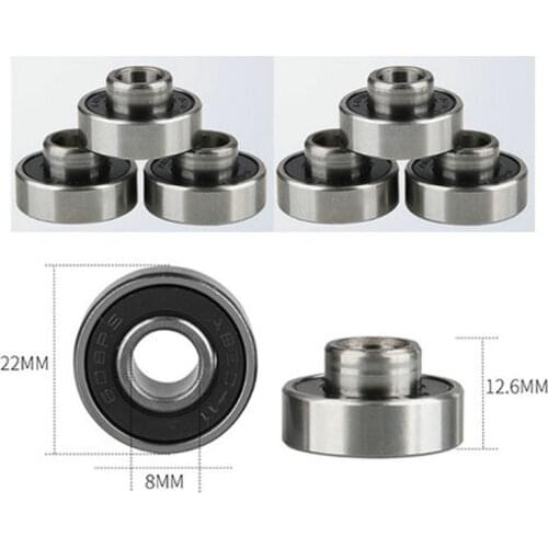 High Speed 608-2rs Long Plate Integrated Bearing Sliding Plate Bearing 608 Bearing Sliding Plate Integrated Bearing Abec-11