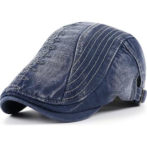 High Quality Cap Men Visor Hat Winter Autumn Warm Flat Caps Vintage Man Boinas Gatsby Hats Winter Sun Hat