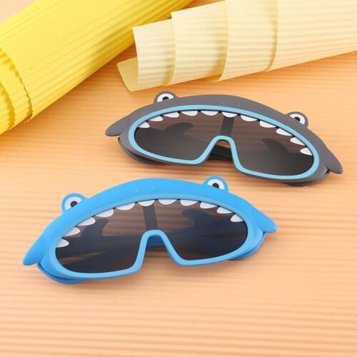 Funny Shark Ornaments Glasses Novelty Sunglasses Birthday Beach Kids Sunglasses KS024
