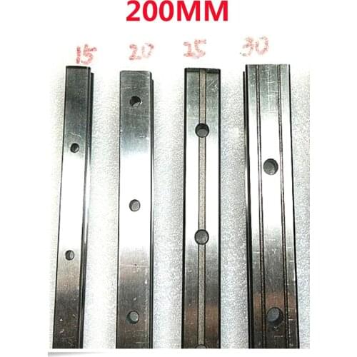 1PC 200MM HGR15/20/25/30 Linear Guides without Slider