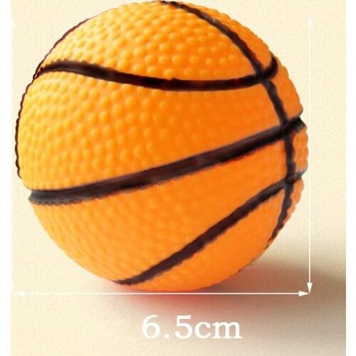 1PCS Pet Ball Toy Funny Interactive Toy Basketball Dog Sound Toy Dog Play Ball Pet Squeaky Toy Dog Training Toys Legendog