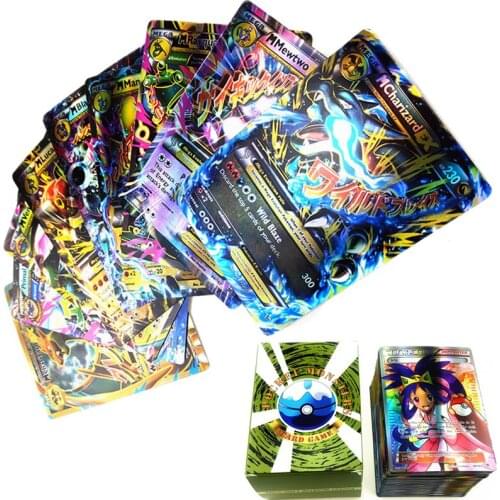150pcs Pokemon Tag Team EX GX Trainer Energy Shining Card Box TAKARA TOMY Playing Game Card Battle Trading Kaarten Carte Kid Toy