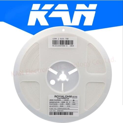 5000Pcs 1206 0R ~ 10M SMD resistor 1/2W 0 1 10 100 150 220 330 ohm 1K 2.2K 10K 100K 0R 1R 10R 100R 150R 220R 330R ohm