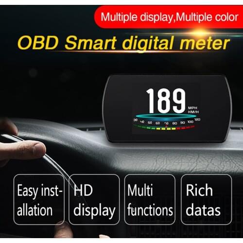 BigBigRoad Car HUD Head Up Display OBD 2 EUOBD Windscreen Projector For Chevrolet Cruze Volt Malibu Silverado Camaro Tahoe Spark