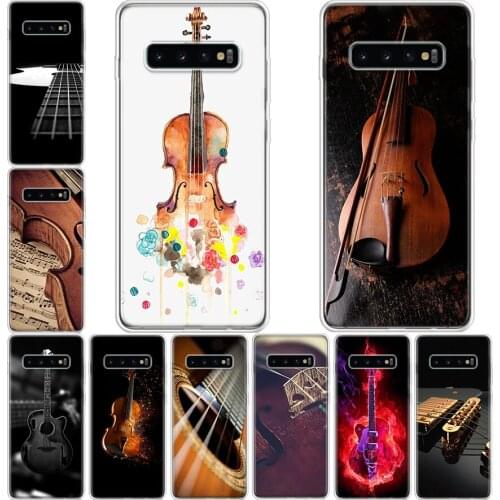 Musical instruments Phone Case For Samsung Galaxy A71 A70 A51 A50 A41 A40 A30 A21 A10 A01 A90 A20S A20E A10S M30S A6 A7 A8 A9Plu