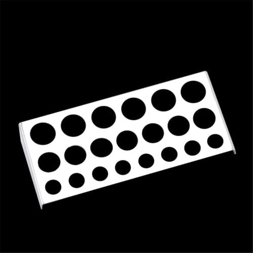 21 Holes Biomaser Tattoos Ink Cup Holder Professional Ink Cup Holder Pigment Bracket Trailer Supplies Tattoo Tool