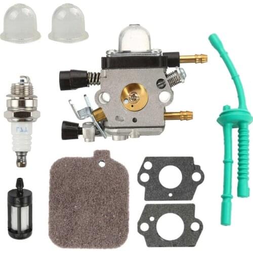 Carburetor For Zama Carb Stihl BG45 BG46 BG55 BG65 BG85 SH55 SH85 Blade Blower Air Filter Fuel Filter Green Oil Pipe Spark Plug
