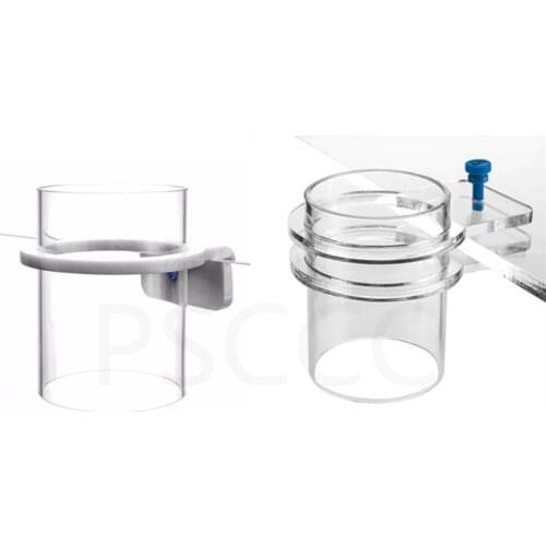 Fish bowl feeding ring feeding device open aquarium special acrylic feeding ring