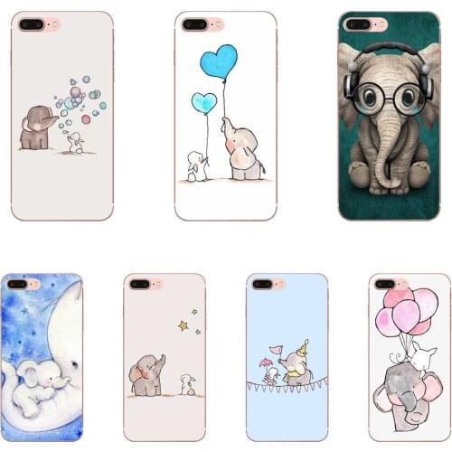 Elephant Nursery Art Elephant For Xiaomi Redmi 3 3S 4 4A 4X 5 6 6A 7 K20 Note 2 3 4 5 5A 6 7 Plus Pro Soft Art Cover Case