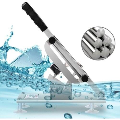 Stainless Steel Manual Lamb Slicer Frozen Meat Slicer Hand Cutting Beef Food Slicer for Kitchen Hot Pot Shabu
