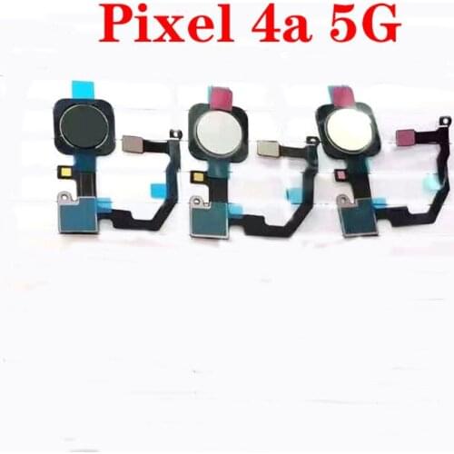 For Google Pixel 4a 5G GD1YQ G025I Original touch ID Fingerprint Sensor scanner Home Return Key Menu Button Flex Cable