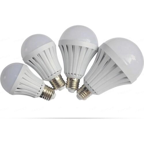 E27 5w 7W 9W Led Emergency Light LED Smart Bulb Rechargeable Battery Lighting Lamp for Outdoor Lighting Bombillas