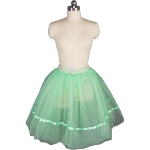 Three Layer green half tutu New Design, Women Ballet Tutu