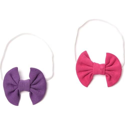 Trendyol Pink-Purple 2'li Package Bow Crown TKDAW22TC0007