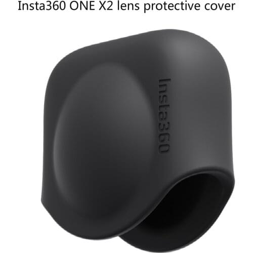 In Stock Insta360 ONE X2 Lens Cover Silicone Lens Protective Cap Durable Silicone Lens Protector Sports Camera Accessories