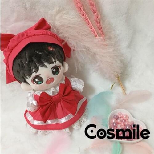 Cosmile Skirt Cardcaptor Sakura Outfit Idol Star Clothes Costume Cosplay Fit For 15cm 20cm Plush Doll Toy Cute Xmas Gift C