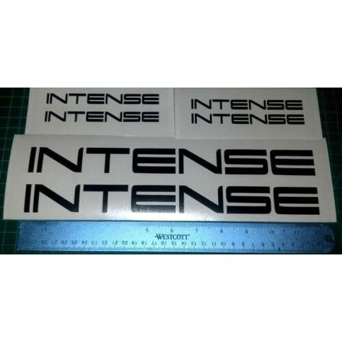 For 1Set Intense Bike Decals Stickers Set 6 DH MTB TR Freeride Dirt Car Styling
