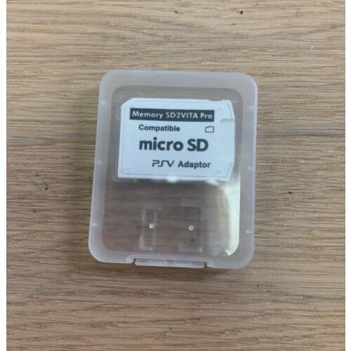 200pcs/lot for ps vita psvita psv 1000 2000 memory sd2vita pro compatible sd tf card adaptor v5.0 white