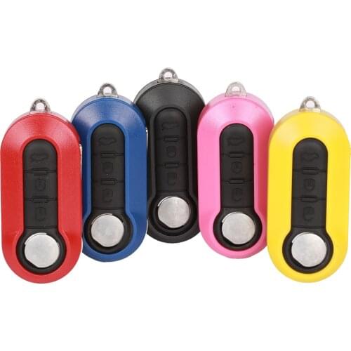 Bilchave 3 Buttons Flip Folding Remote Key Case Shell Cover Fob For FIAT 500 Panda Punto Bravo Car Alarm Keyless SIP22