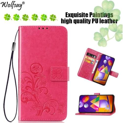 For Samsung Galaxy M31S Case Bumper Magnetic PU Leather Filp Wallet Case For Samsung M31S Case For Samsung M31S Cover Book 6.5"