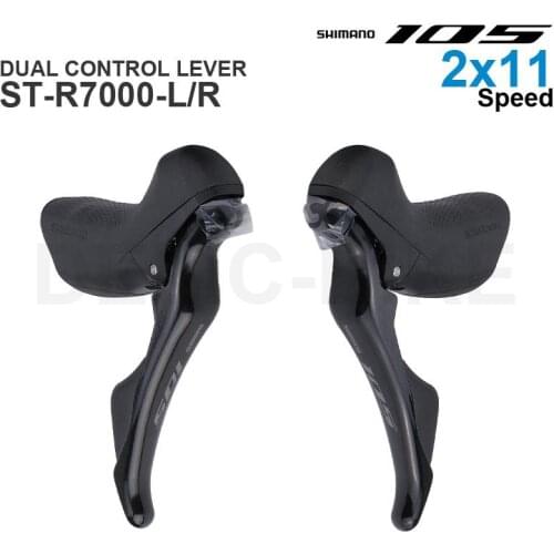 SHIMANO GROUPSET ORIGINAL 105 R7000 Road bike bicycle Groupset ST-R7000-L/R DUAL CONTROL LEVER-Rim Brake-SLR-EV 11s with Cable