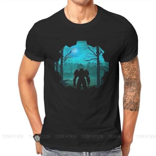 Fallout Game Classic TShirt Men Gothic Loose Harajuku Crewneck Cotton T Shirt 2020