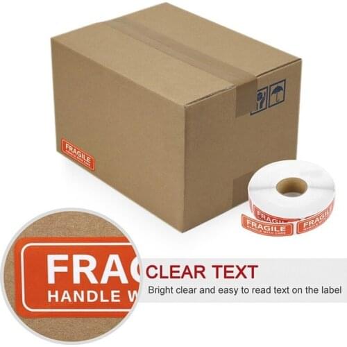 "Fragile"Sticker for Envelope Sealing Labels Sticker Custom Sticker Stationery Packing Business Gift Decoration