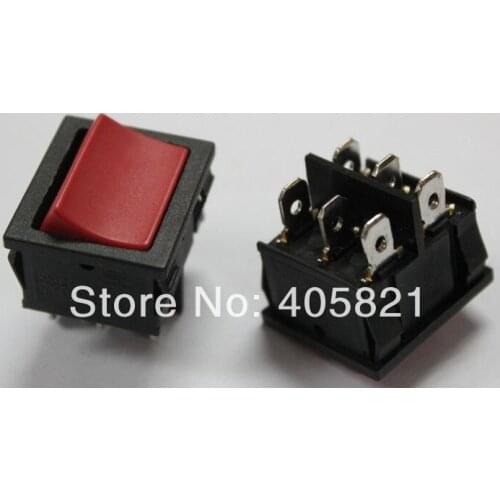 Rocker switch,power switch, 6pins, motor switch