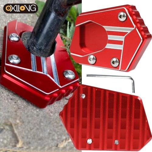 Stands Kickstand Side Stand Extension Pad Plate For HONDA CB600F HORNET 2009 2010 2011 2012 2013 CB900F 2002- 2006 2007