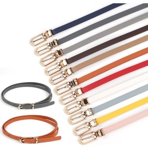 Fashion Women Thin Belts Classic Retro Girls Jeans Belt Strap for Female New Dress Luxury Punk Style