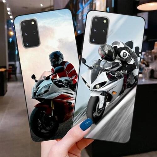Luxury Motorcycle Racing brand Phone Case For Samsung Galaxy S21 Plus Ultra S20 FE M11 S8 S9 plus S10 5G lite 2020