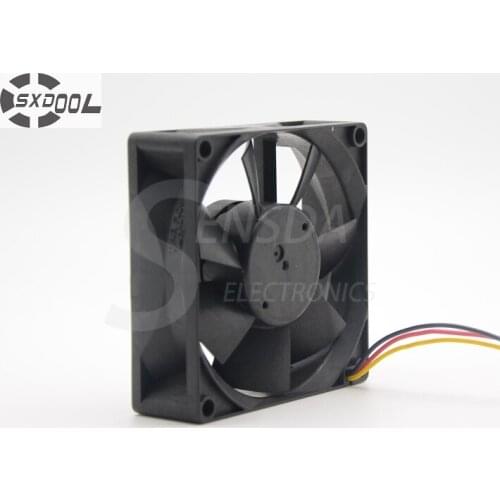 SXDOOL MMF-08C24DS RC3 80*80*25 mm DC 24V 0.12A server Cooling Fan