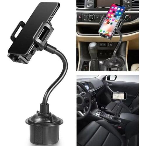 Universal 360-Degree Car Water Cup Holder Mobile Phone Bracket Car Water Cup Mobile Phone Navigation Bracket