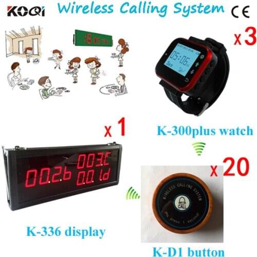 Ycall Waterproof waiter service calling button , table call button for restaurant ,cafe ,tea house, hotel