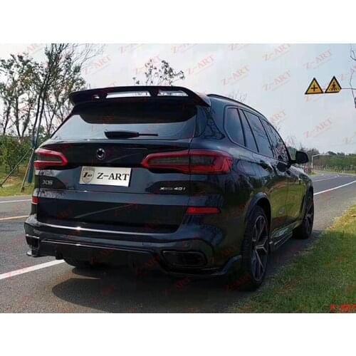 Z-ART carbon fiber rear chin for G05 X5 carbon fiber rear diffuser for X5 2019 carbon fiber rear lower spoiler