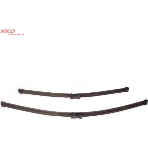 Pair Front Windshield Wiper Blades 600mm & 483mm Fit For V-W Scirocco 2009-2015 1K8 998 002 1K8 955 425 B/D 426B/D 1K8 998 002