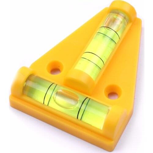 1PC 2 Way Mini Spirit Level Measuring inclinometer Column Bubble Spirit Level Tools for Digital Camera and Tripod