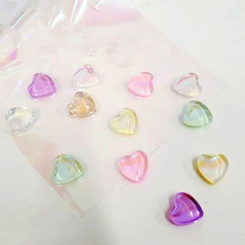 16type Nail Art Rhinestone 8X8mm/8X10mm Mocha Crystals 50Pcs 3D Nail Art Rhinestones AAAA quality, Heart/Round Glass Rhinestones