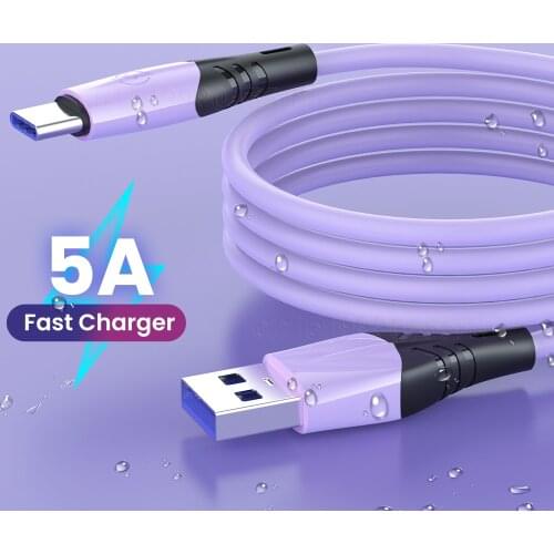 5A USB C Fast Charging For Huawei P40 P50 Xiaomi 10 11 pro Redmi Type C Data Cable Micro USB Charger Wire 1m Mobile Phone Cord