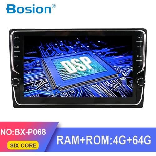 Bosion PX6 4G+64G Android 10 8/9/10 inch Car Radio for universal car dvd player gps navi 2 din car accessory SWC DSP autoradio