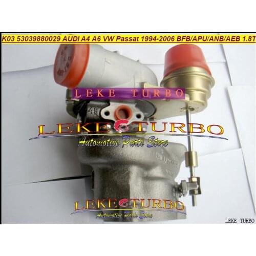 Free Ship K03 53039880029 058145703N 058145703K 058145703L 058145703JX 058145703JV 06A145703B 06A145703H 06A145703E Turbo 1.8T